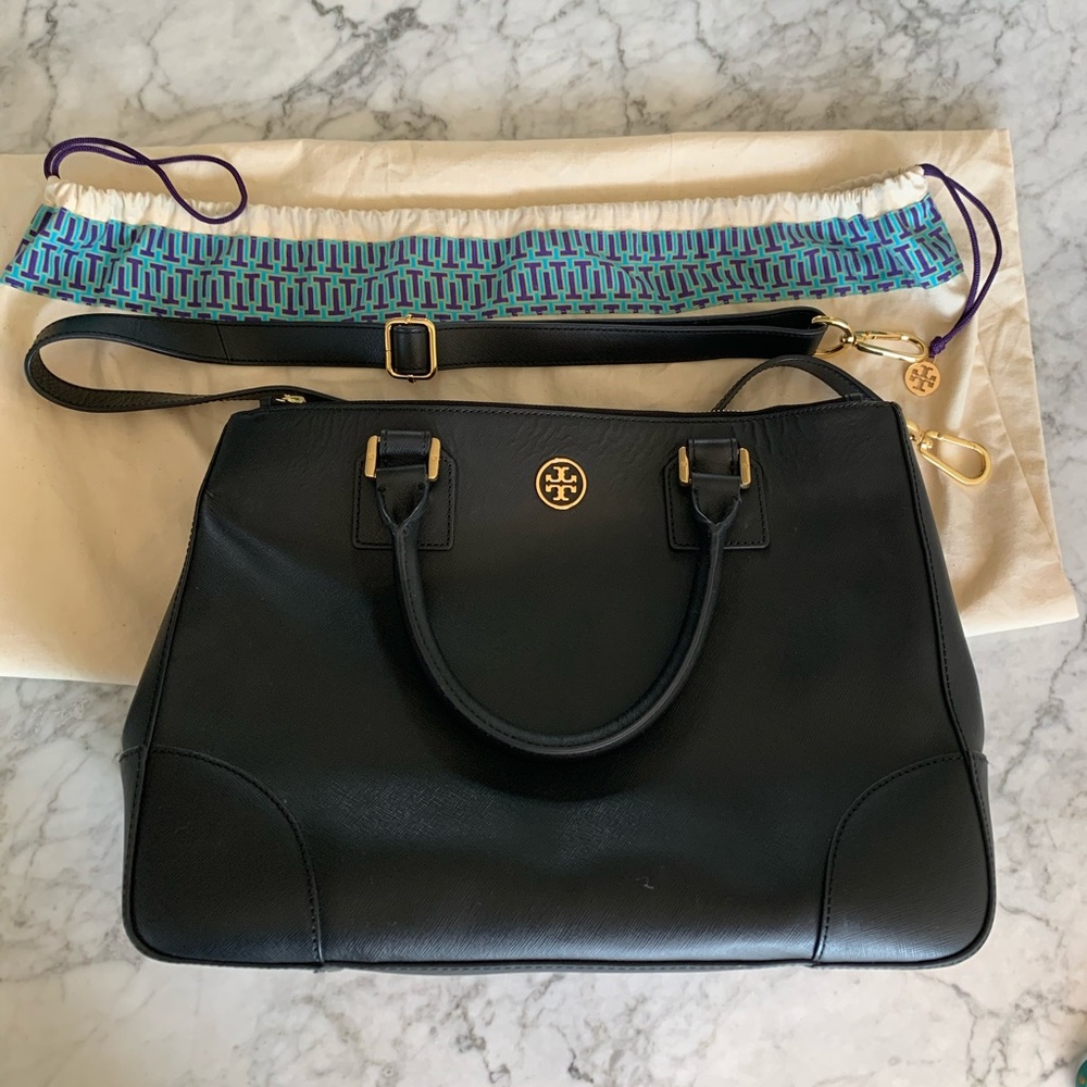Tory Burch Robinson Double Zip Tote